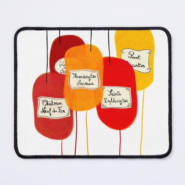 Item preview, wine transfusion bags (white background) designed and sold by MentaLee.
