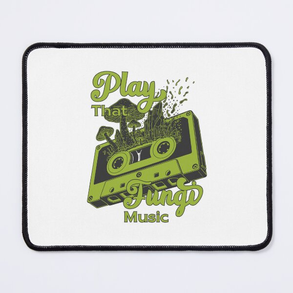 Item preview, Play That Fungi Music Retro Cassette Mushroom Design designed and sold by TipTop GFX.