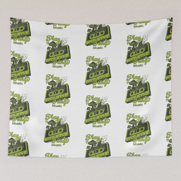 Item preview, Play That Fungi Music Retro Cassette Mushroom Design designed and sold by TipTop GFX.