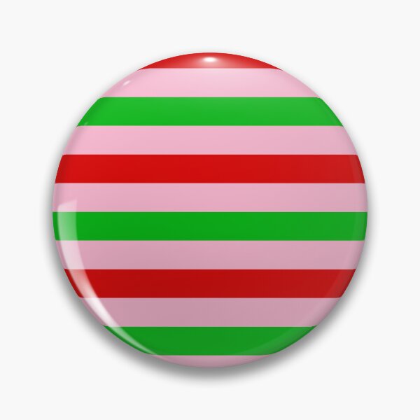 Item preview,  Red And Green Stripes Design Pink  designed and sold by PatternTitan.