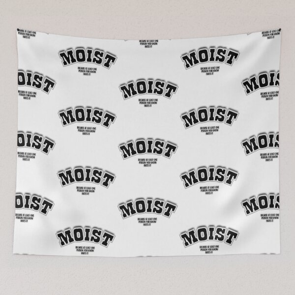 Item preview, Moist Funny Word Reaction Graphic designed and sold by Snedsdigital.