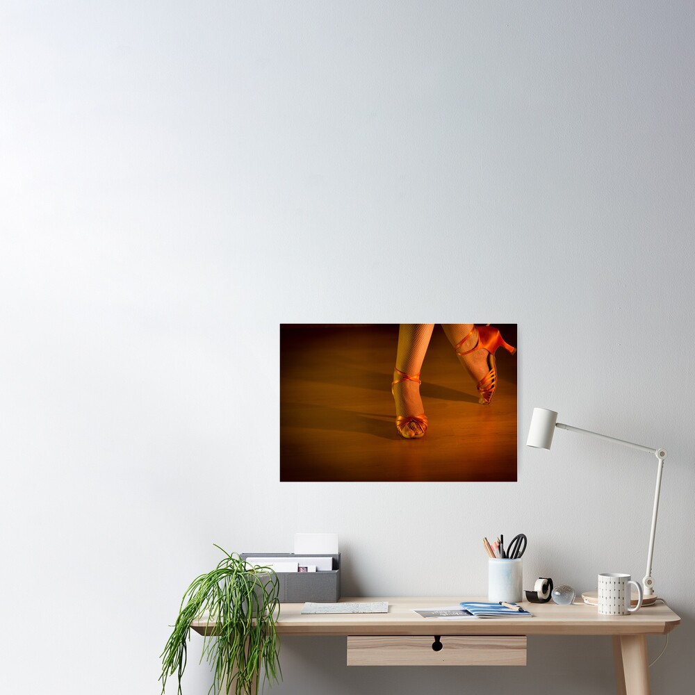 Lámina fotográfica for Sale con la obra «Zapatos de baile mujer» de  GemaIbarra