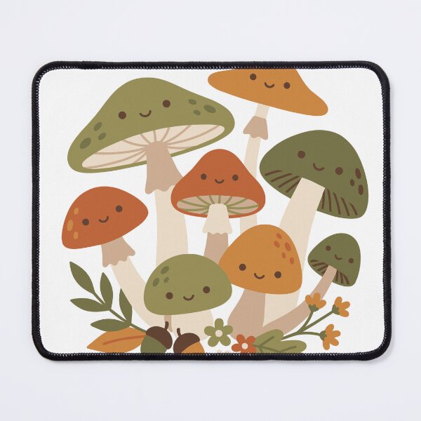 Item preview, Cute Cottagecore Mushroom Cluster designed and sold by SithCreation.