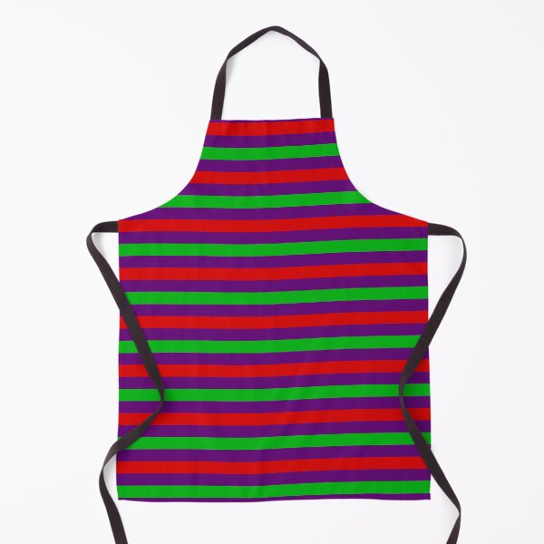 Item preview, Red And Green Stripes Design Purple designed and sold by PatternTitan.