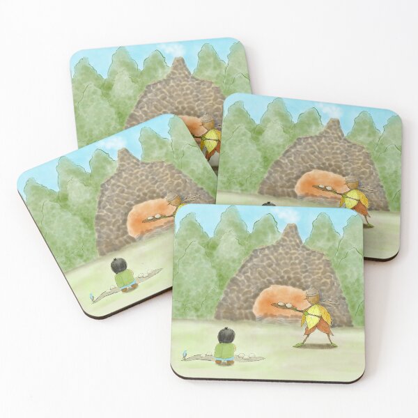Item preview, Three friends who bake bread designed and sold by greenPQBstudio.