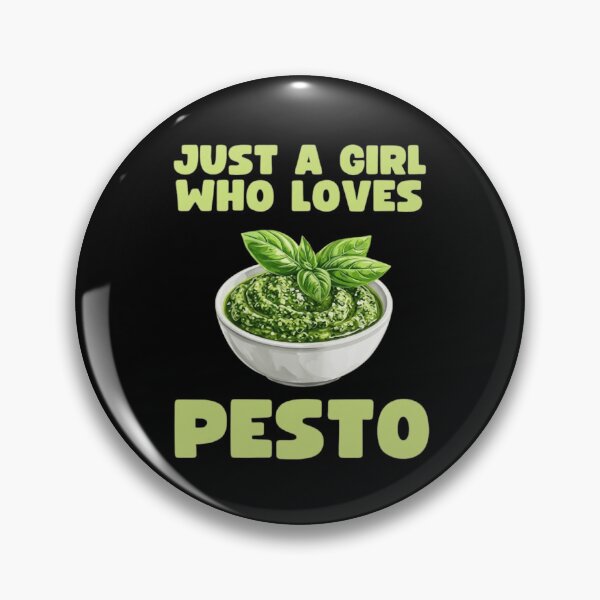 Item preview, Just A Girl Who Loves Pesto Funny Italian Food Lover Basil Pesto designed and sold by haitrieuic96.