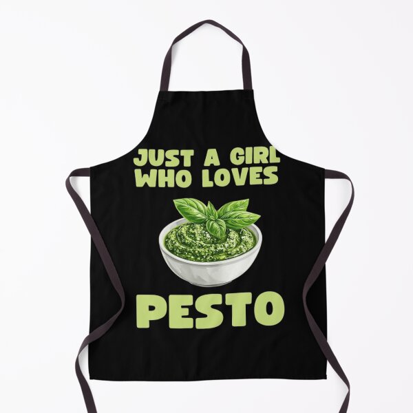 Item preview, Just A Girl Who Loves Pesto Funny Italian Food Lover Basil Pesto designed and sold by haitrieuic96.