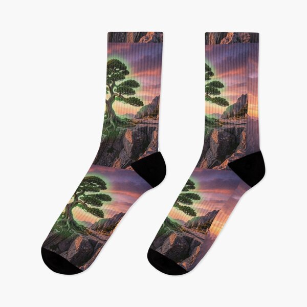 Item preview, Luminous Bonsai Peak Sunset designed and sold by DWolf04.