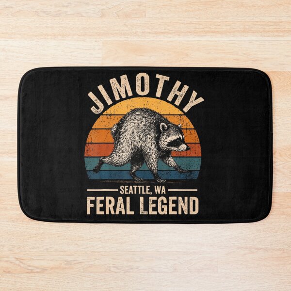 Item preview, Jimothy Raccoon Seattle Feral Legend Meme designed and sold by MOHAMED AKKAR.