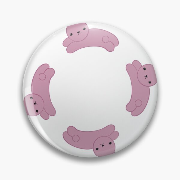 Item preview, Bunny Circle Braun (Good Friend) designed and sold by jadejade-art.