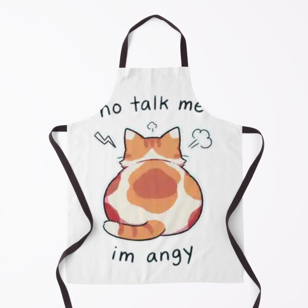 Item preview, No Talk Me Sad Cat Kawaii designed and sold by Charonde.