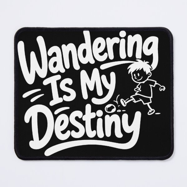 Item preview, Wandering Is My Destiny designed and sold by DesignPrePress.