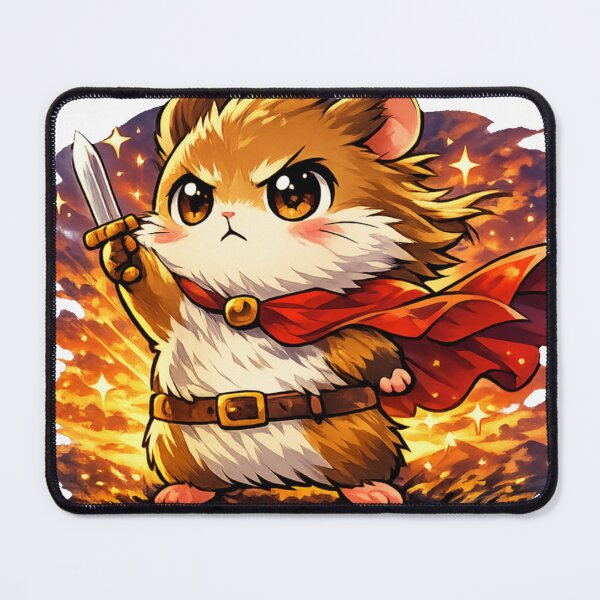 Item preview, My Destiny Awaits Hamster Sticker | Delulu Hero Kawaii Anime Meme designed and sold by kawaii animal store (in Japan).
