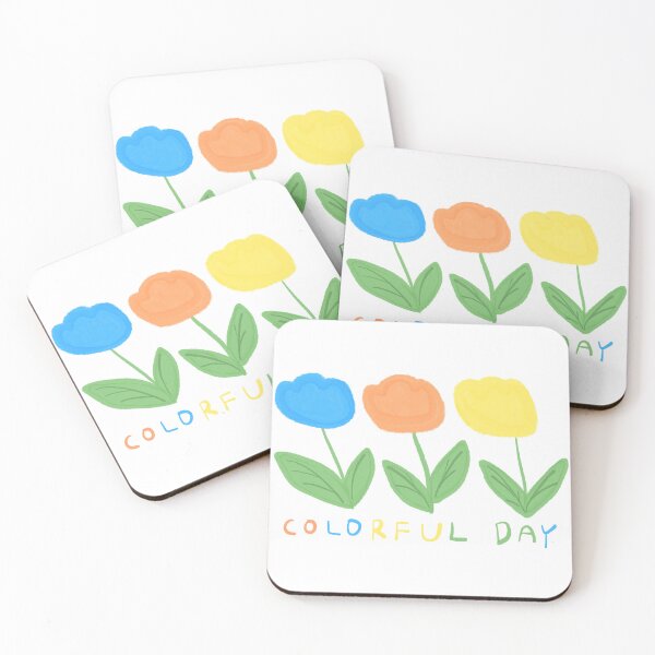 Item preview, Colorful Flowers Positive Poster designed and sold by Lililulu99.