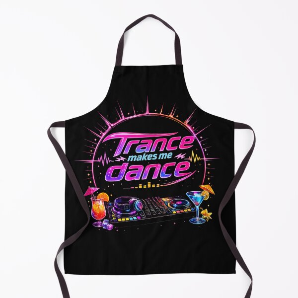 Item preview, Trance Makes Me Dance Electronic Music Rave Design designed and sold by EverclearDesign.