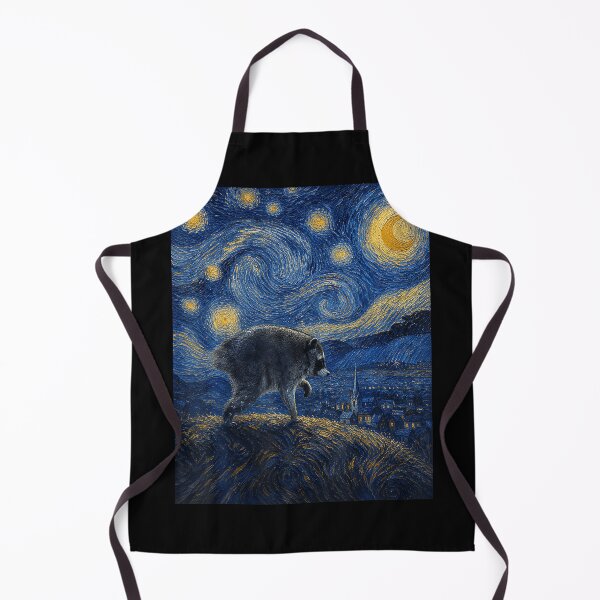 Item preview, Jimothy Raccoon Starry Night Van Gogh Seattle Meme designed and sold by MOHAMED AKKAR.