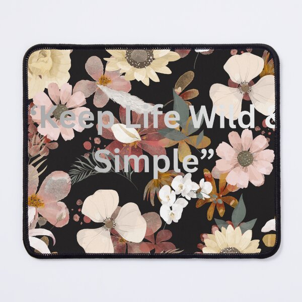 Item preview, keep life wild and simple designed and sold by printcraftLab23.
