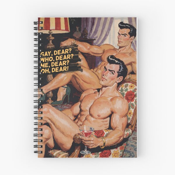 Item preview, Gay, dear? Who, dear? Me, dear? Oh, dear! Vintage Art designed and sold by gayishdesign.