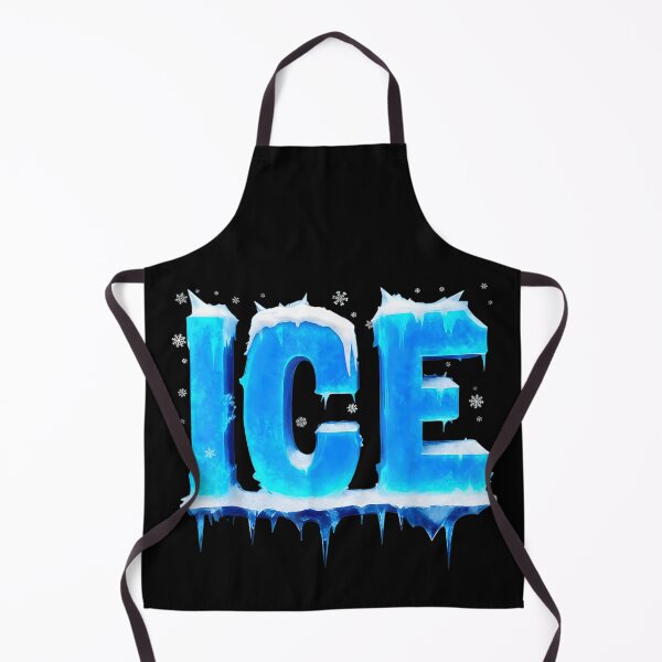 Item preview, Cool Frozen Ice Blue Crystal Typography Design With Winter Snowflakes Graphic designed and sold by StanaLuis.