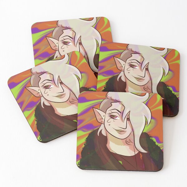 Item preview, Psychedelic White Haired Elf designed and sold by PeaceTypo.