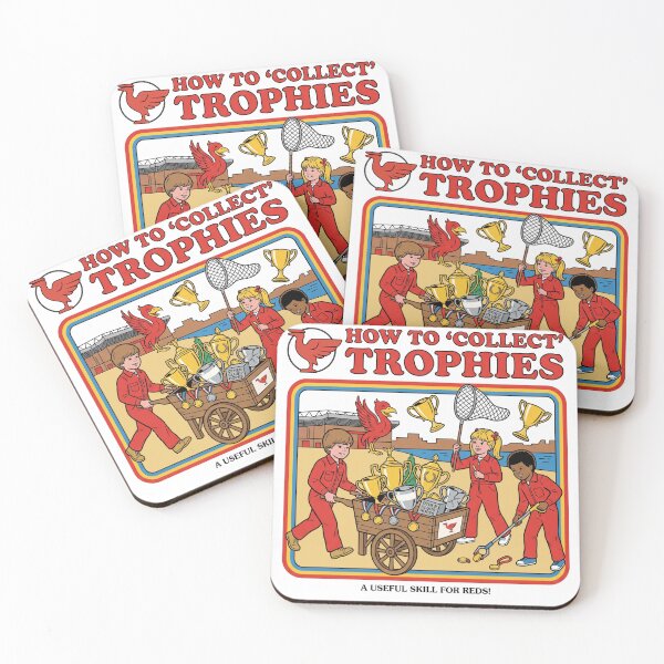 Artikelvorschau, Wie man Trophäen sammelt: Liverpool FC LFC Vintage Retro Fußball entworfen und verkauft von Red-since-1892.