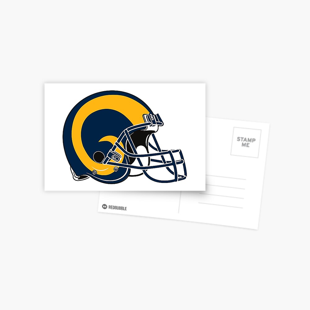 deadmansupplyco Vintage Football - Los Angeles Rams (White Los Angeles Wordmark) T-Shirt