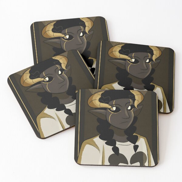 Item preview, Golden Horned Dark Elf designed and sold by PeaceTypo.