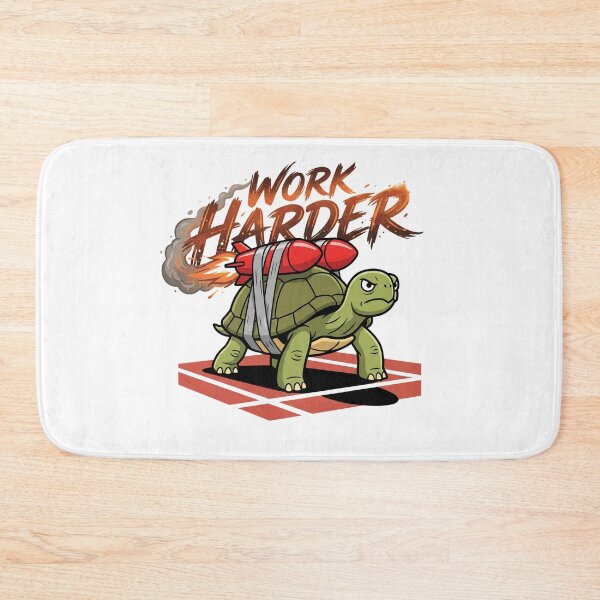 Item preview, Fast Angry Tortoise Funny Work Harder Meme designed and sold by Rare By Hero.