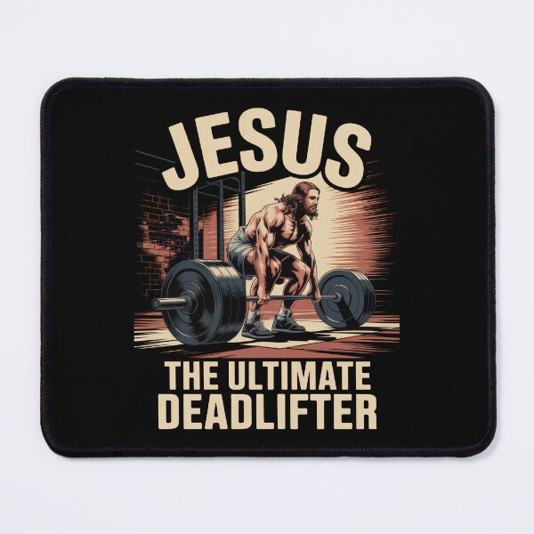 Item preview, Jesus The Ultimate Deadlifter Funny designed and sold by borutawear.