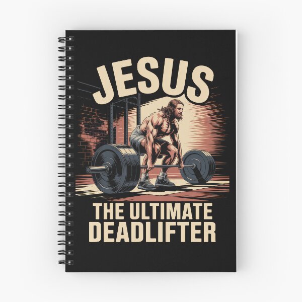Item preview, Jesus The Ultimate Deadlifter Funny designed and sold by borutawear.