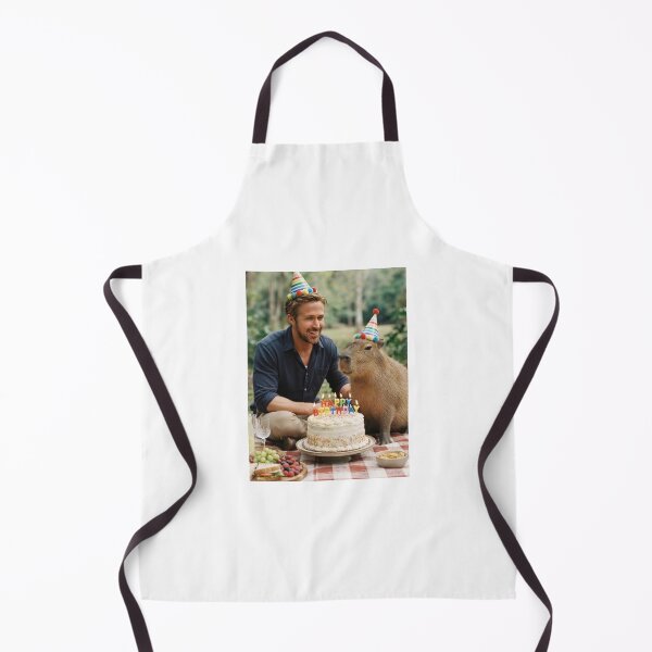 Item preview, Ryan gosling capybara picnic capybaras animal pet nature meme memes funny parody christmas birthday  designed and sold by CheeseBlueprint.