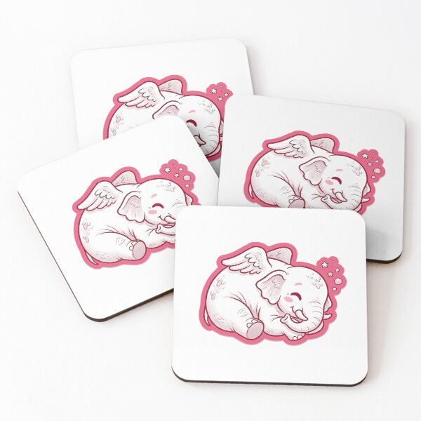 Item preview, Pink Elephants  designed and sold by Raiserdesign33.