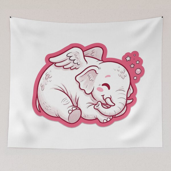 Item preview, Pink Elephants  designed and sold by Raiserdesign33.