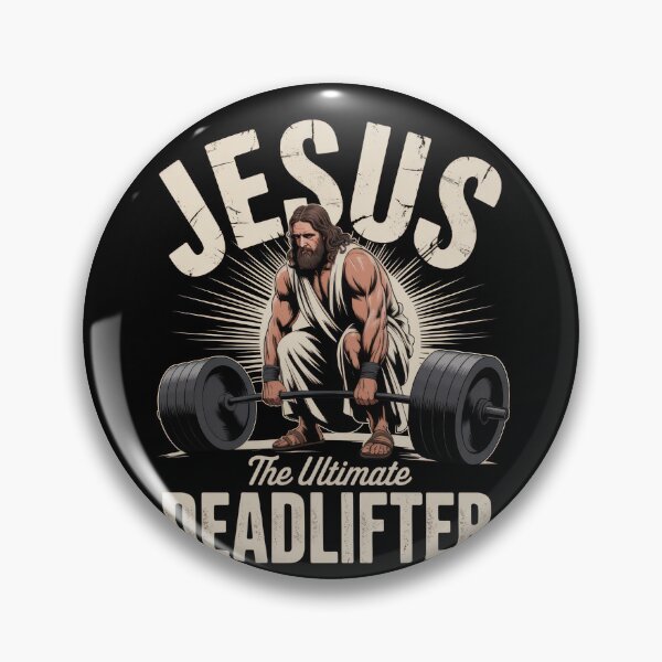 Item preview, Jesus The Ultimate Deadlifter Funny designed and sold by borutawear.