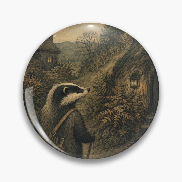 Item preview, Bracken Trail Patrol - Woodland Badger designed and sold by bapupa.