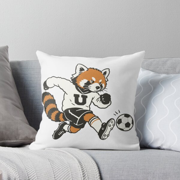 Item preview, Cute Red Panda Soccer Mascot Design designed and sold by trajeado14.
