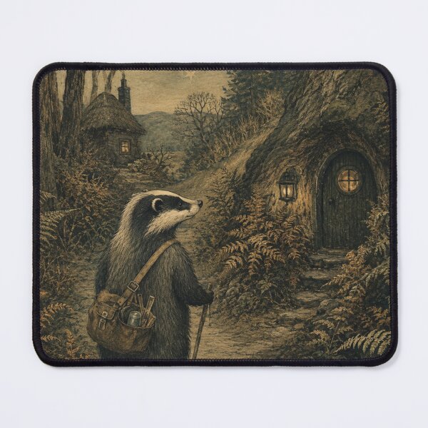 Item preview, Bracken Trail Patrol - Woodland Badger designed and sold by bapupa.