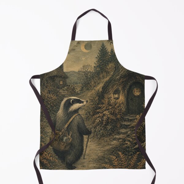 Item preview, Bracken Trail Patrol - Woodland Badger designed and sold by bapupa.