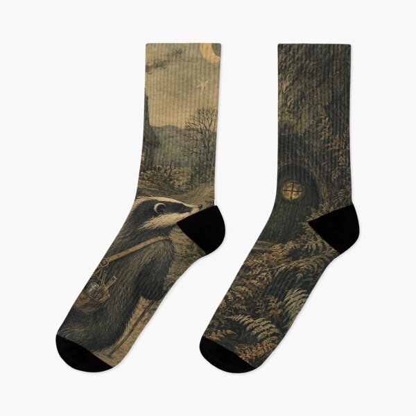 Item preview, Bracken Trail Patrol - Woodland Badger designed and sold by bapupa.