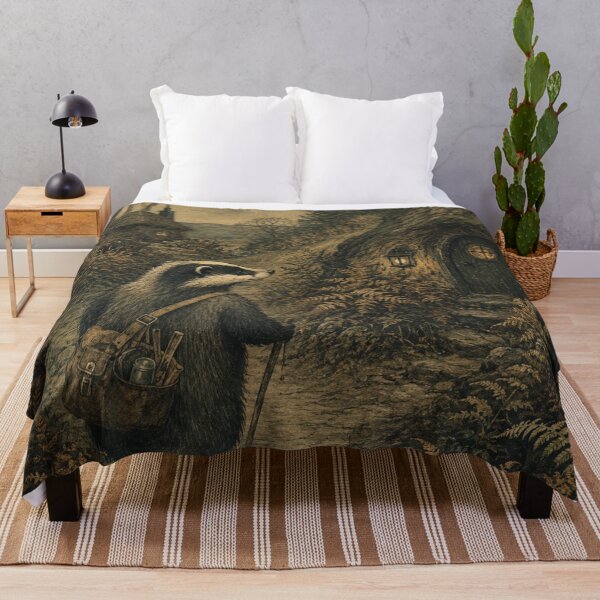 Item preview, Bracken Trail Patrol - Woodland Badger designed and sold by bapupa.