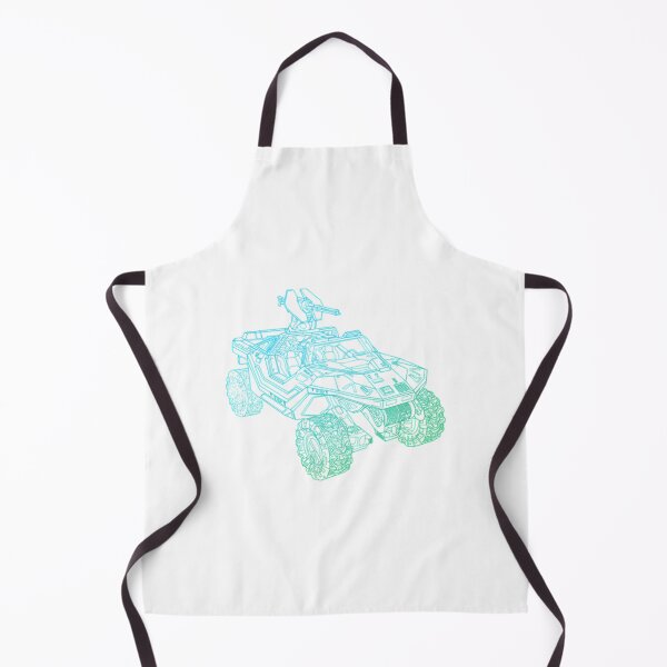 Item preview, Unsc Warthog - Blue To Green Gradient Outline designed and sold by juliannamullin.