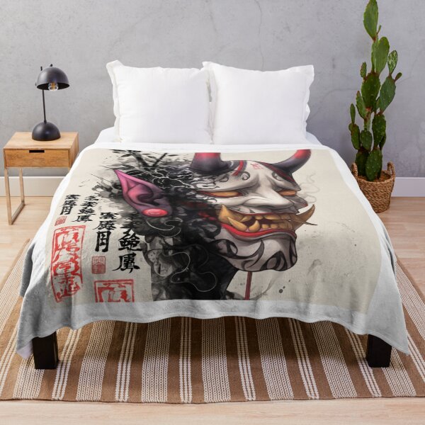 Item preview, Floral Hannya Demon Mask designed and sold by SquareSign.