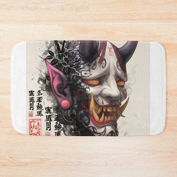 Item preview, Floral Hannya Demon Mask designed and sold by SquareSign.