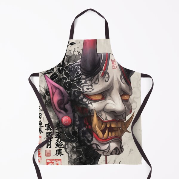 Item preview, Floral Hannya Demon Mask designed and sold by SquareSign.