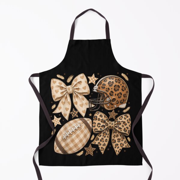 Item preview, Coquette Leopard Pattern Football Bow And Helmet Aesthetic Game Day Coquette Style designed and sold by Capisedo.