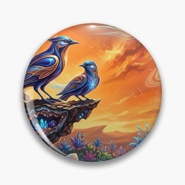 Item preview, Crystal Birds in the Cosmos designed and sold by Sigtrix.