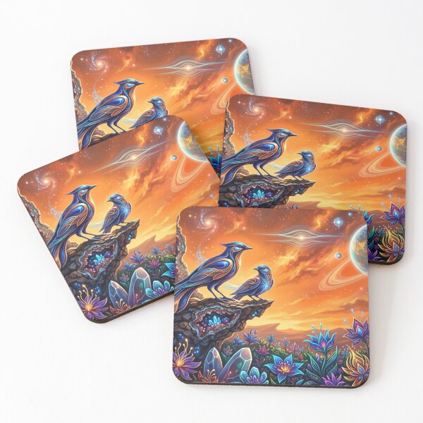 Item preview, Crystal Birds in the Cosmos designed and sold by Sigtrix.