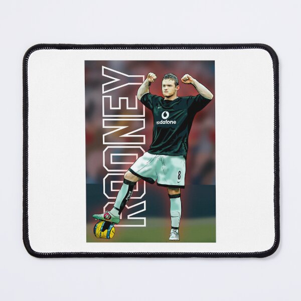 Item preview, Wayne Rooney Manchester Football Legend | Retro Football Art designed and sold by GrizzlyCollective.