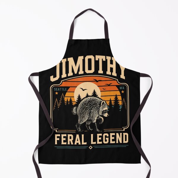 Item preview, Retro Jimothy Raccoon Seattle Funny Feral Meme designed and sold by MOHAMED AKKAR.
