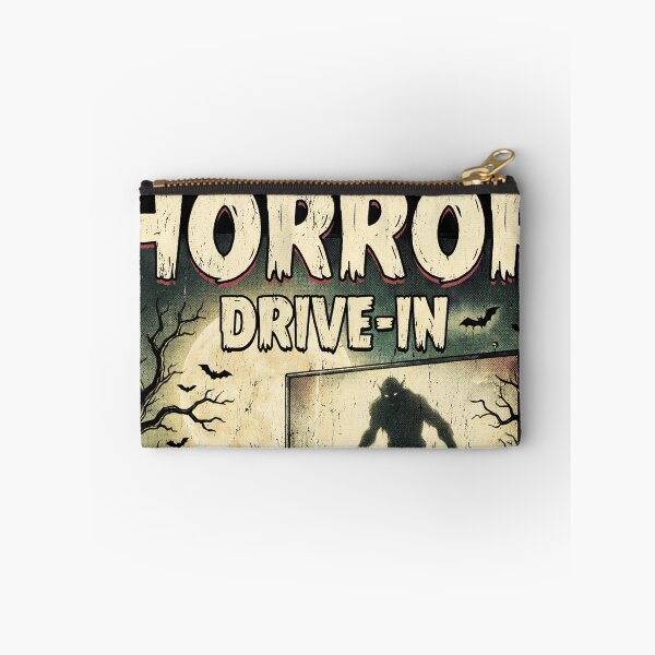 Item preview, Horror Drive-In Vintage Halloween Retro Movie Poster Design designed and sold by BVNKGRAPH WORKS.